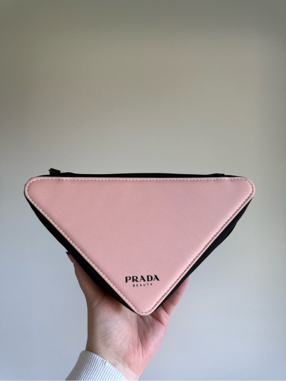 PRADA Beauty Triangular Cosmetic Bag